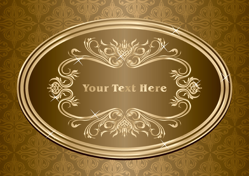 free vector Beautiful europeanstyle lace pattern vector